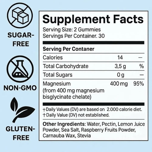 SPNutrition Magnesium Bisglycinate Gummies