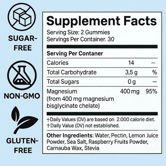 SPNutrition Magnesium Bisglycinate Gummies